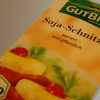 Biologisches Soja-Schnitzel von Aldi