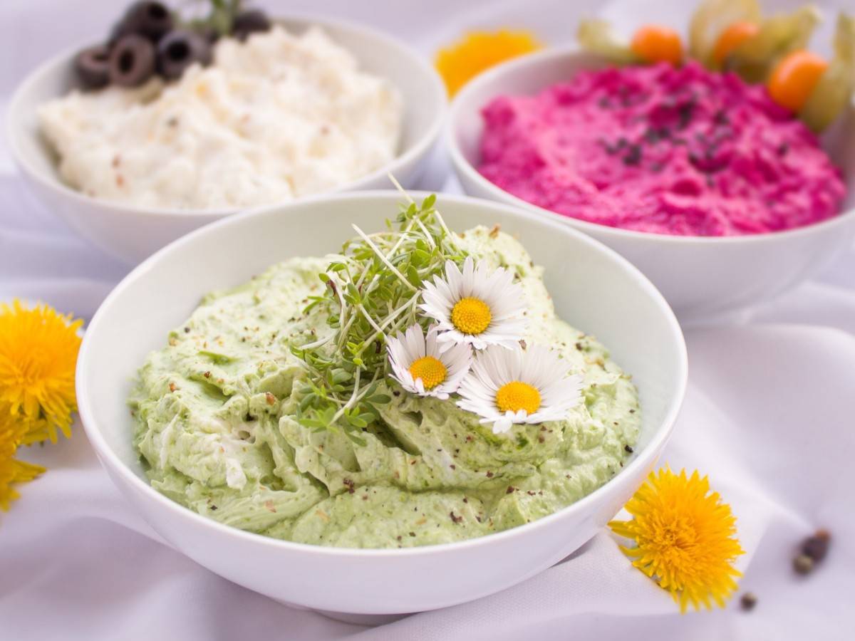 Leckere vegane Dips