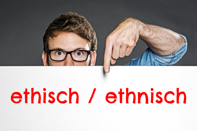 Was ist der Unterschied zwischen "ethisch" und "ethnisch"?