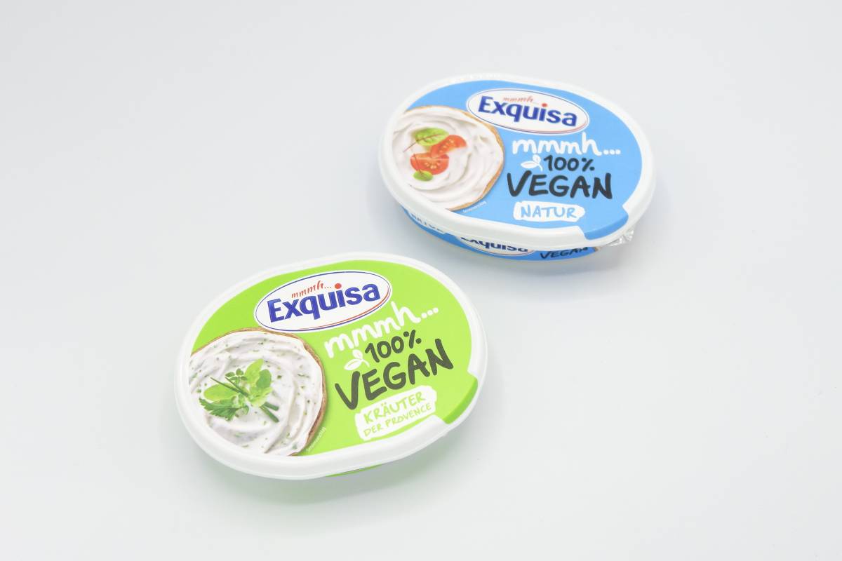 Die veganen Sorten von Exquisa.