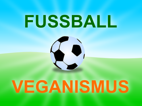 Vegan Fußball feiern