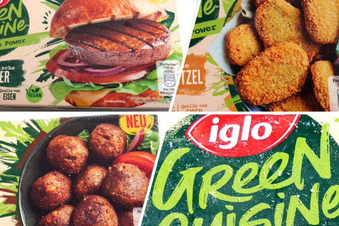 iglo bringt eine Auswahl neuer Veggie-Produkte auf den Markt