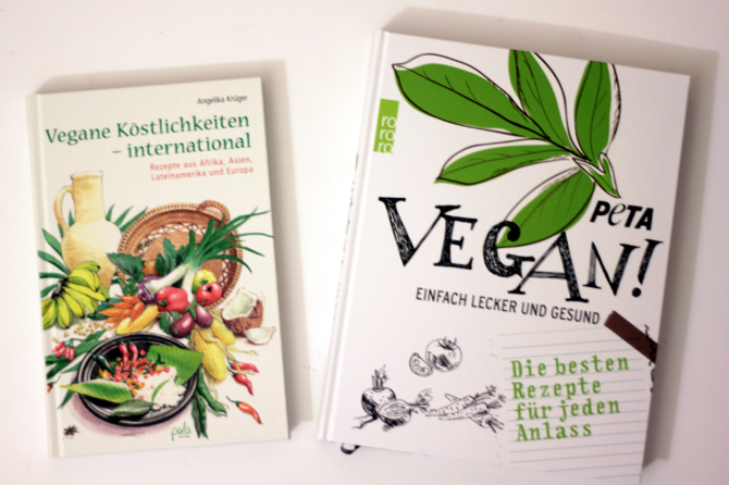 Vegane Kochbücher mit internationalen Rezepten