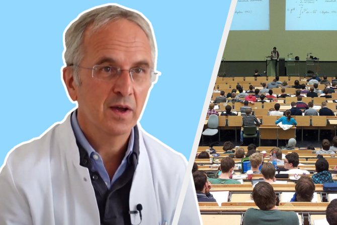 Prof. Michalsen: Ernährung spielt im Medizinstudium eine kleine Rolle.