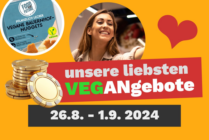 Spannende Vegan-Schnäppchen in der KW 35 / 2024!