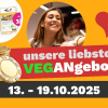Vegane Angebote & Schnäppchen von 13.10. - 19.10.2025 (KW 42) [Übersicht]