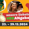 Vegane Angebote & Schnäppchen von 23. bis 28.12.2024 (KW 52) [Übersicht]